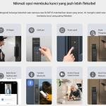 EZVIZ DL50FVS Smart Door Lock Kunci Pintu Digital Canggih Dan Aman
