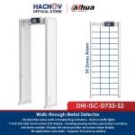 Dahua Walk Through Metal Detector DHI-ISC-D733-S2