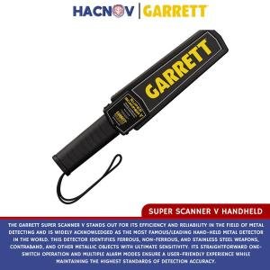Garrett Super Scanner V Handheld Metal Detector Original USA Pendeteksi Logam
