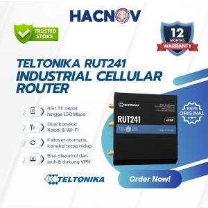 Teltonika RUT241 4G / LTE WiFi Industrial Cellular Router